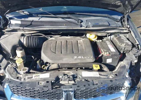 2014 Dodge Grand Caravan Sxt из США, поврежденный, VIN 2C4RDGCG2ER321614